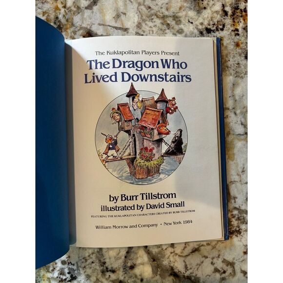 Dragon Who Lived‎ Downstairs by Burr Tillstrom (1984, Library Binding) Book - Picture 2 of 6